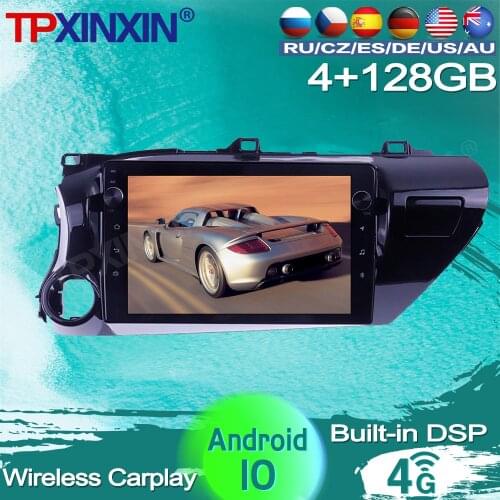 4+128G For Toyota Hilux 2016 2017 2018 Android Car Stereo Radio Tape Recorder Multimedia video player GPS Navigation HD Screen