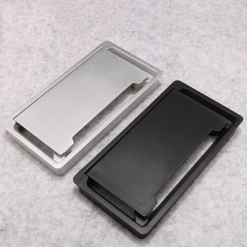 ABS Cable Hole Covers Base Rectangle Table Cable Outlet Computer Desk Grommet Wire protection organizer Furniture Hardware