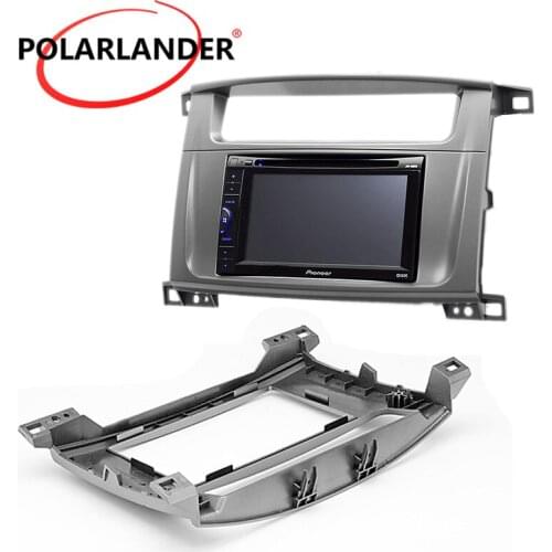 2-DIN car audio conversion panel CD modified surface box For LEXUS/TOYOTA Land Cruiser Modification bracket navigation DVD/CD