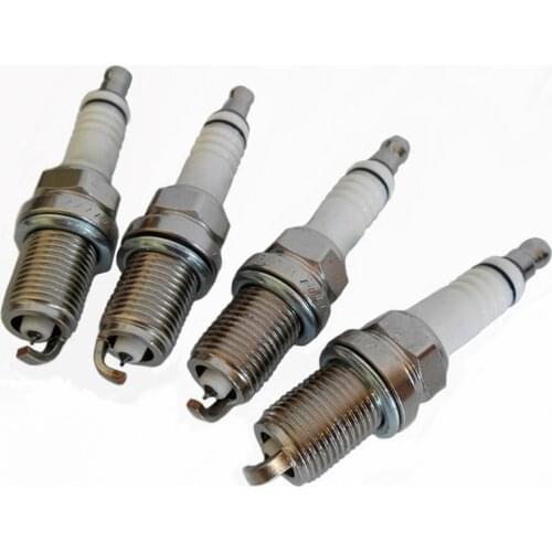 Car Iridium Alloy Spark Plug Iridium Glow Plugs Candles Ignition For Benz SLK230 S350 2.3L 3.7L 1117S 112972 Engine