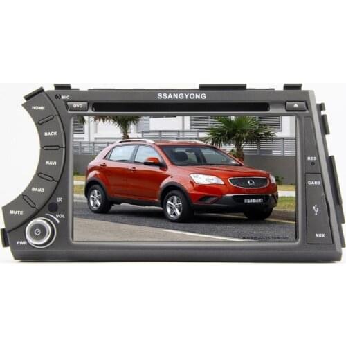 HD 7" 2 Din 1024*600 Quad Core 1GB/8GB Android 5.1.1 Auto PC Car DVD GPS For Ssangyon Ssangyong Kyron Actyon 2005-2013