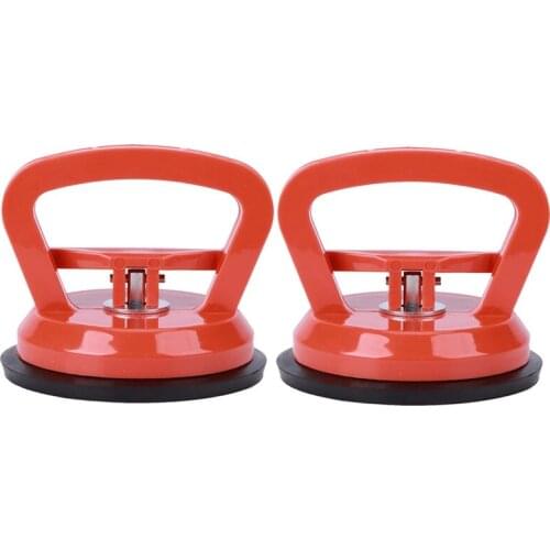 Suction Cup Lifter Plastic Car Dent Puller 4.7 Inch Anti-Static Vacuum Lifter Single Claws Suction Moving Tool 2 Pack