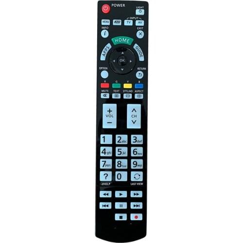Remote Control Fit For Panasonic TX-P50VT20E TX-P42GT50 TX-P50STW50 TX-P50GT50 TX-P55VT50Y LED Viera HDTV TV