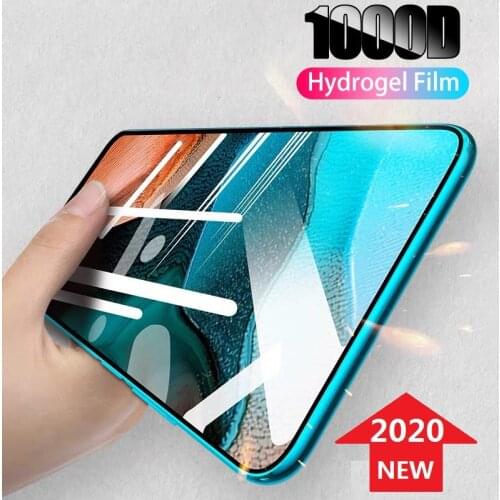 Protective Hydrogel Film for Redmi K30 Pro 5G Xiaomi Mi 10 9T Pro 9 Lite Redmi Note 8 Pro (Not Glass) Screen Protector Film