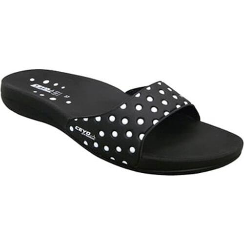 Ceyo 9814-4 Women Slippers Black