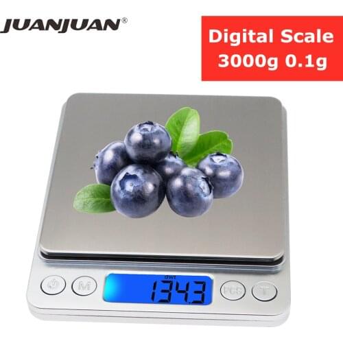 3000g 0.1g Digital Kitchen Scale Digital Electronic LCD Display 3kg Food Cooking Weighing Weight Balance Scale Mini Food balance