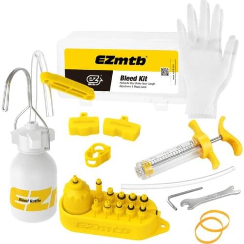 BIKEIN Mountain Bike Hydraulic Disc Brake Oil Bleed Kit Tools For SHIMANO MAGURA TEKTRO SRAM Series MTB Bike Brake Repair Tool