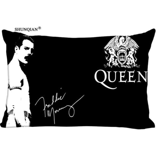 Hot Custom Queen Rectangular Pillowcase Home Bedroom Living Room Silk Pillowcase Two Sides Printing More Size