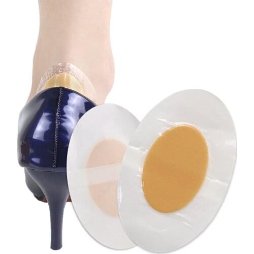 2Pcs Invisible Thin Heel Stickers Anti-Wear Heel Stickers Waterproof Ultra-thin High-Heeled Shoes Wear-Resistant Heel Stickers