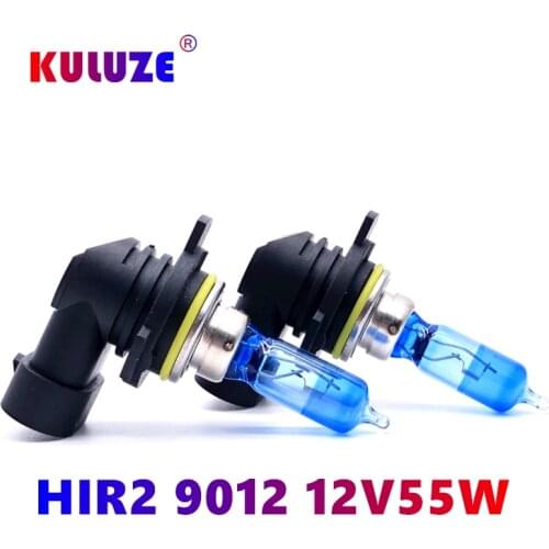 Headlamp hir2 9012 halogen bulb H7 H4 H8 H9 H10 H11 9005 9006 fog lamp bulb 55W 5500k HB3 HB4 H11B car headlamp