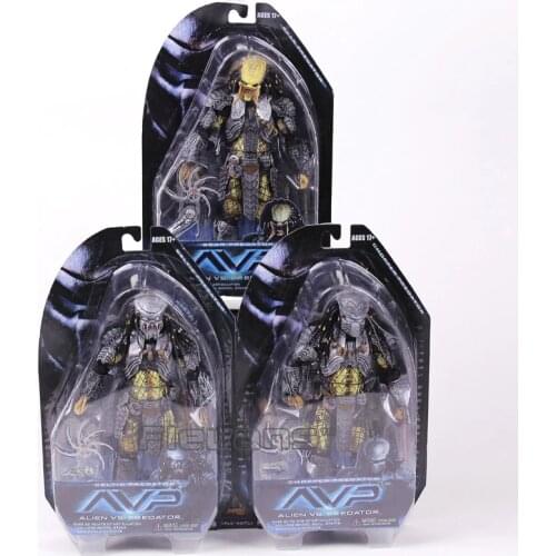 NECA AVP Alien vs. Predator Chopper Celtic Scar Predator PVC Action Figure Collectible Model Toy
