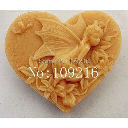 Wholesale!!!1pcs Flowers Girl (ZX1705) Silicone Handmade Soap Mold Crafts DIY Mold