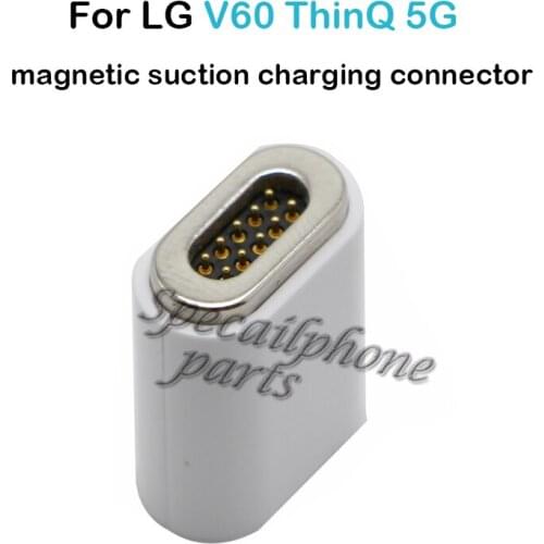 Original For LG V60 ThinQ 5G LM-V600 Magnetic Suction Charging Connector For LG V60 charging connector adapter