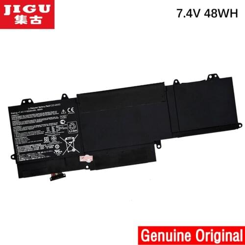 JIGU C23-UX32 Original Laptop Battery For Asus VivoBook U38N U38K U38DT For Zenbook UX32 UX32VD UX32LA 7.4V 48WH