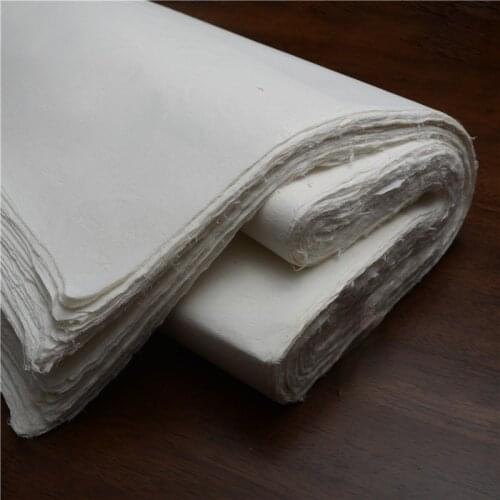 Fiber Rice Paper Mulberry Paper Chinese Painting Calligraphy Xuan Zhi Window Paste Lantern Chinese Screen Paper Gao Li Zhi