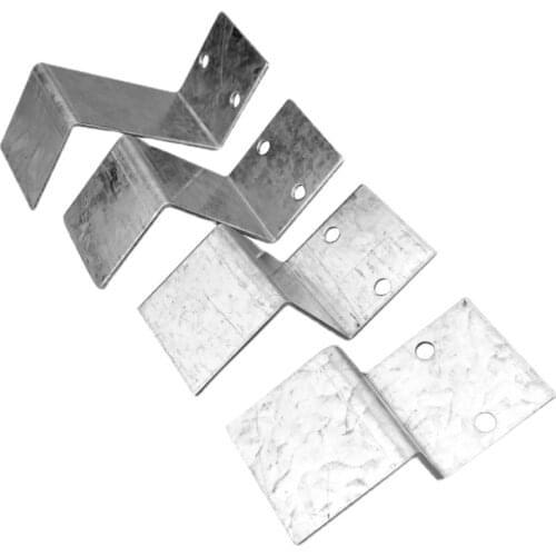 Fixed Curtain Wall Laminate Bracket Angle Iron Connector 30*30 Z Shape Corner Bracket