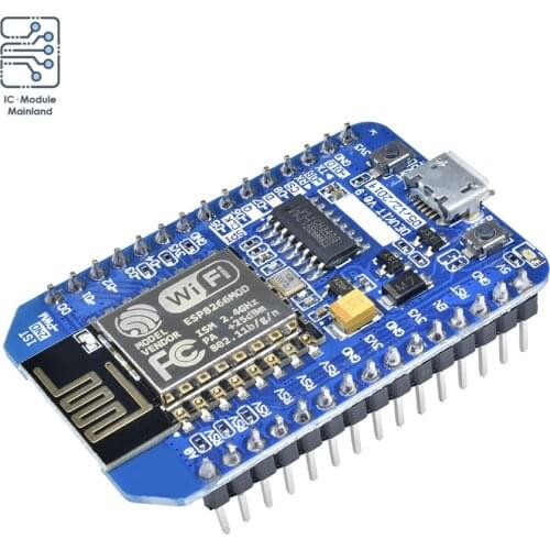 NodeMCU IoT Development Board-CH340 Blue Board ESP8266 ESP-12E Wireless CH340 CH340G WIFI Internet of Things module for Arduino