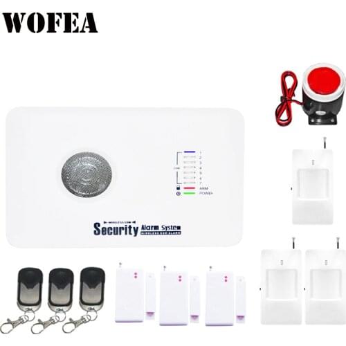 Free shipping IOS & android App control 7 wireless &3 wired zone home security gsm alarm system relay output10 language