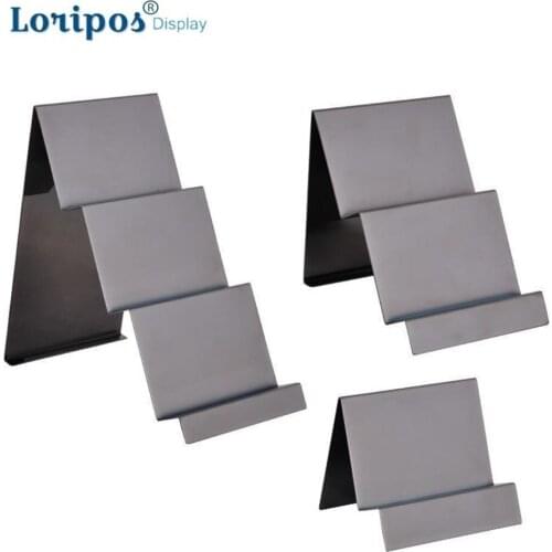 1/2/3 Trays a set Wallet Display Holder Bracket Metal Purse Display Rack Women Leather Purse Organizer Wallets Storage Rack