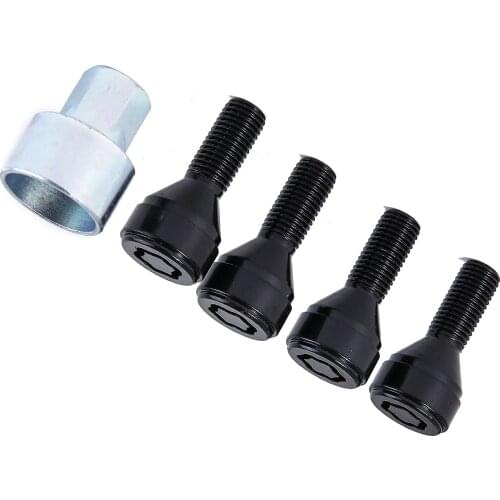 1 set M12*1.5 Wheel Bolt Locks 36136792849 For B-MW E46 E39 E60 Z4 Z3 E38 E64 36 13 6 792 849