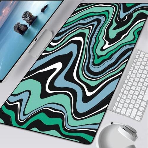 2MM Abstract Mouse Keyboard Pad 900x400mm Precision Locking Edge Mouse Pad XXL Office Game Computer Desktop Protect Carpet Cheap