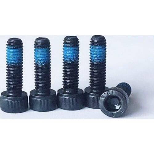 20pcs M8 12.9 level Allen cylindrical head knurled screws cup headed screw dispensing anti-loosening bolt DIN912 10mm-30mm long