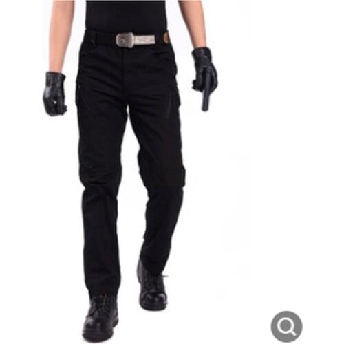 City Military Tactical Pants Men Special Combat Trousers Multi-pocket Waterproof Wear-resistant Casual Training Overalls 2021