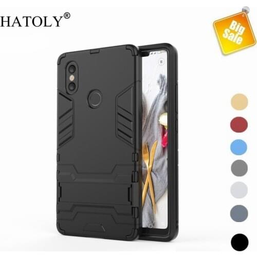 For Xiaomi Mi 8 SE Case Shockproof Bumper Robot Holder Stand Armor Back Cover For Xiaomi Mi 8 SE Phone Case For Xiaomi Mi 8 SE