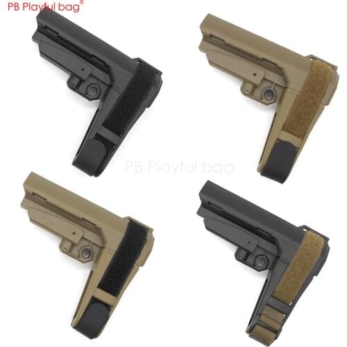 Playful bag Tactical CS stocks for toys Nylon Upgrade Material Stocks CS sport accessory Rear support DIY toys M4 416 AKA01