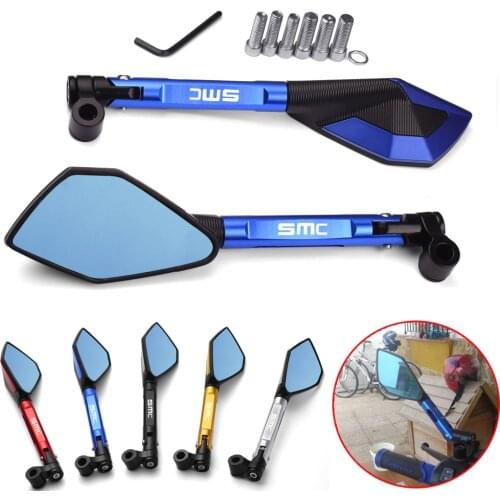 Motorcycle Aluminum Mirrors Moto Rearview Mirrors Side Mirrors For 390 690 SMC 950 200 125 1290 990 Super SMT SMR