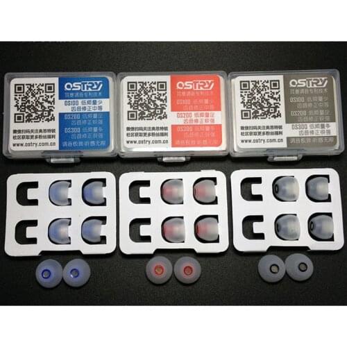 OSTRY OS100 / OS200 / OS300 Earphone Turning Tips for OSTRY Hifi earphones KC06A KC06 And catheter diameter 4mm-6mm earphones