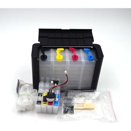 502xl CISS system with auto reset chip Compatible Epson Expression XP-5100 XP-5105 WF-2860DWF WF-2865DWF printhers