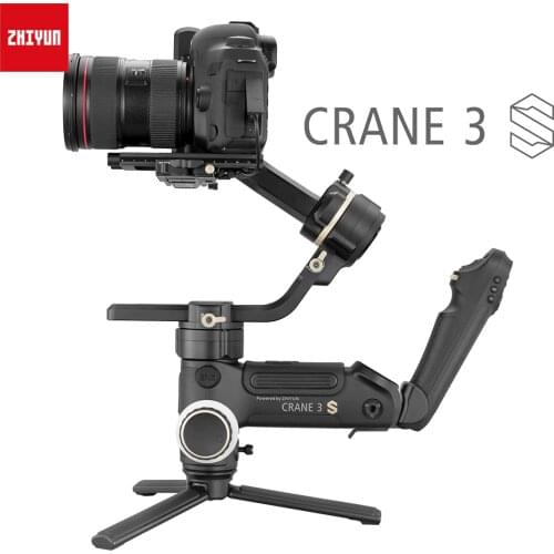 ZHIYUN Crane 3 S Crane 3S-E Stabilizer for DSLR Camera Video Cameras Handheld Gimbal Support 6.5KG New Arrival In Stock
