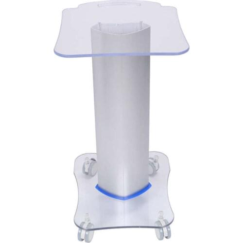 ABS Beauty Salon Trolley Blackhead Removal Beauty Machine Storage Rack Rolling Cart Wheel Stand Personal Care Appliance Parts