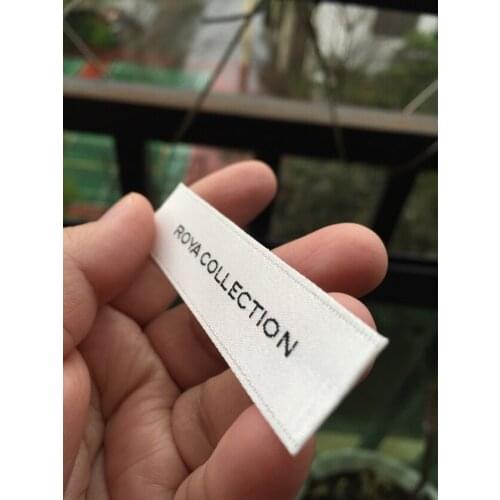 Woven label,tags labels brand name labels for clothing high quality new garment accessories custom clothing labels UPH39