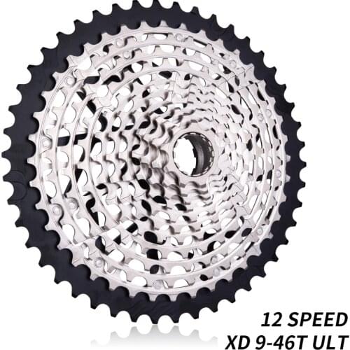 ULT 12 Speed 9-46T Cassette MTB XD Cassette Ultralight 363g Steel Durable Ultimate 12s Sprocket 9-46 k7 9 to 46