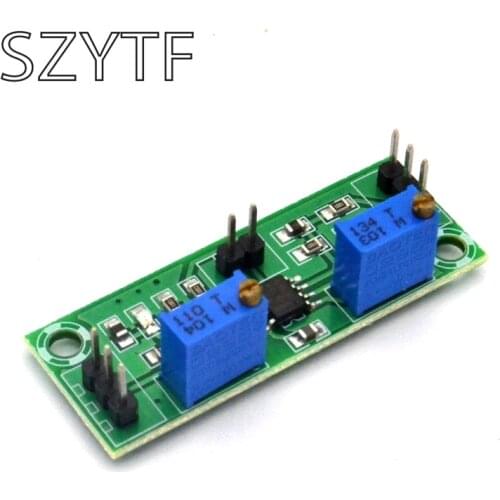 Weak signal amplifier voltage amplifier LM358 operational amplifier two single power signal acquisition
