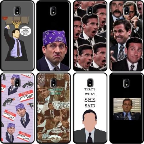 Michael Scott The Office Funny Humor Case For Samsung Galaxy J7 J3 J5 2017 A3 A5 2016 J4 J6 A8 A6 Plus J2 Core J8 2018 Case