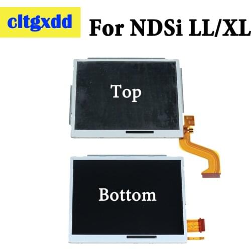 Top Upper & Bottom Lower LCD Display Screen Replacement For Nintendo DSi XL / LL For NDSi LL XL