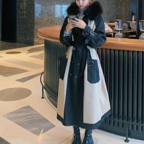 Ladies Coats and Jackets Winter Warm Hooded Parka Famale Thicken Black Korean Overcoat Womens Clothing Sobretudo Feminino SQQ254