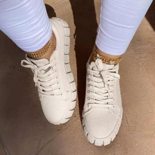 2021 Fashion Spring New Designer Hot Sale White Shoes Size 43 Female Platform Sneakers Women Tenis Feminino Casual Female Shoes