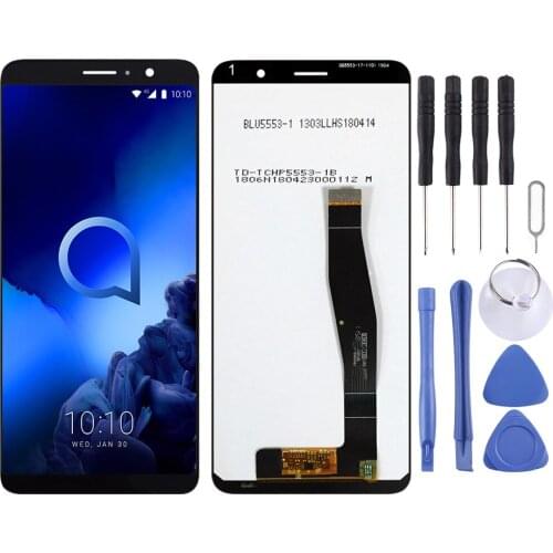 LCD Screen and Digitizer Full Assembly for Alcatel 1x (2019) 5008 (Black)