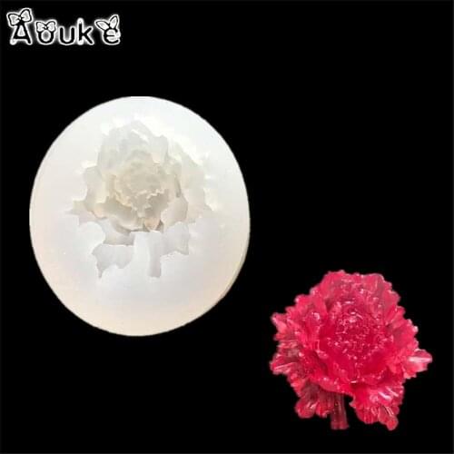 3D Small Rose Shape Transparent Silicone Mold Fondant Cake Cookie Molds DIY Baking Cake Decorating Tools Cupcake Biscuits Mould