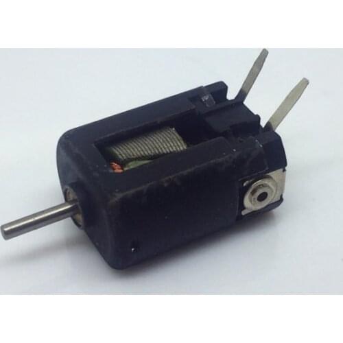 Free shipping 2 pcs DC3V-12V 13500RPM miniature permanent magnet carbon brush motor for power tools/toys/vibrators / DIY, etc