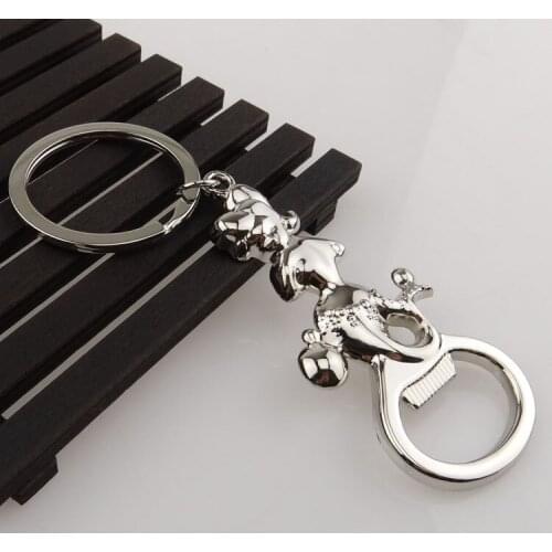 FREE SHIPPING BY DHL 200pcs/lot 2015 New Zinc Alloy Mermaid Shaped Bottle Opener Keychains Metal Keyrings for Gifts