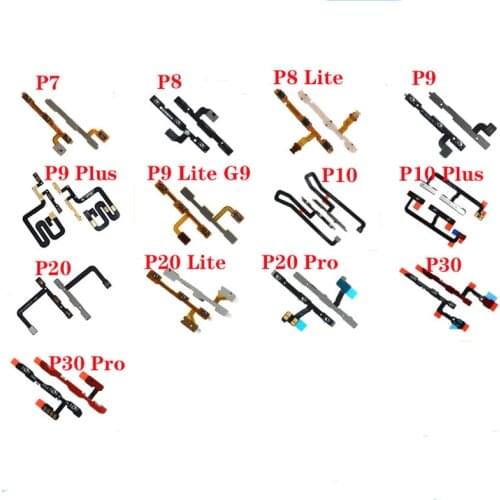 For Huawei P9 P9 Plus P9 Lite P10 P10 Plus P20 P20 Lite P20 Pro P30 P30 Pro Power Button On Off Volume Button Flex Cable