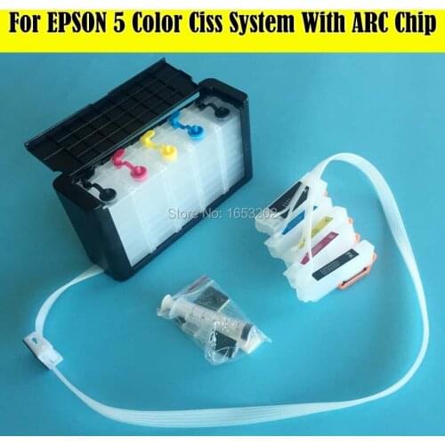 Hot !! Continuous Ink Supply System For Epson T2601/T2611-T2614 CISS System For EPSON XP-600 XP-605 XP700 XP800 Printer