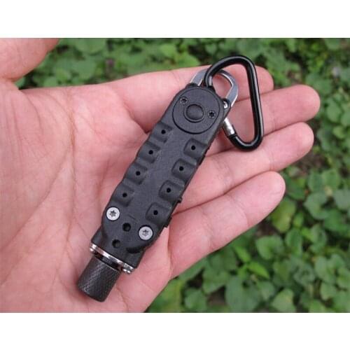 Hot Sale Magic Multifunctional Screwdriver Mini Tools Portable Pocket Keychain Screwdriver With Slot Hex Screwdriver LED Light