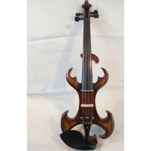 Best Cool model crazy -4 SONG art streamline 4/4 electric violin #10917