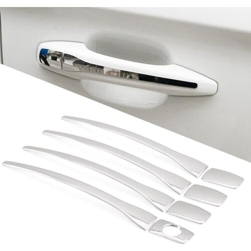 Stainless steel trim DOOR HANDLE COVER For Peugeot 301 208 2008 3008 408 308 Citroen C-QUATRE C4L auto accessories
